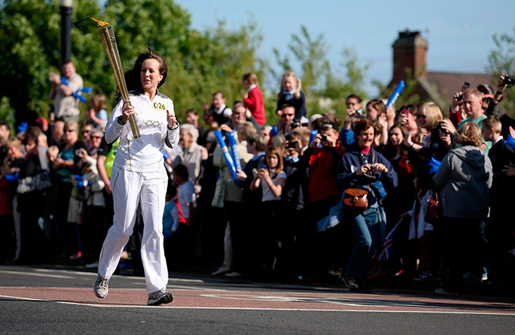 Olympic Torch: Day 27 - Olympic Torch Relay