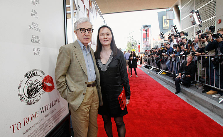 week in film: Woody Allen and Soon-Yi Previn at the premiere of To Rome with Love