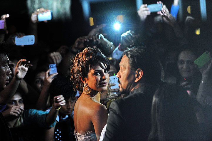 week in film: Priyanka Chopra arrives at the International Indian Film Academy awards