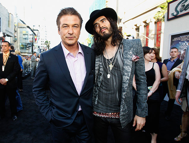 week in film: Russell Brand and Alec Baldwin at the Rock of Ages premiere in Hollywood