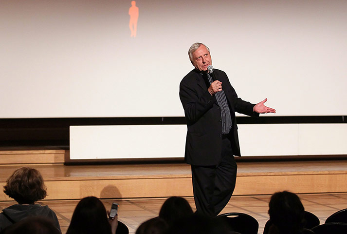 week in film: Director Peter Greenaway speaks at the Brussels Film Festival