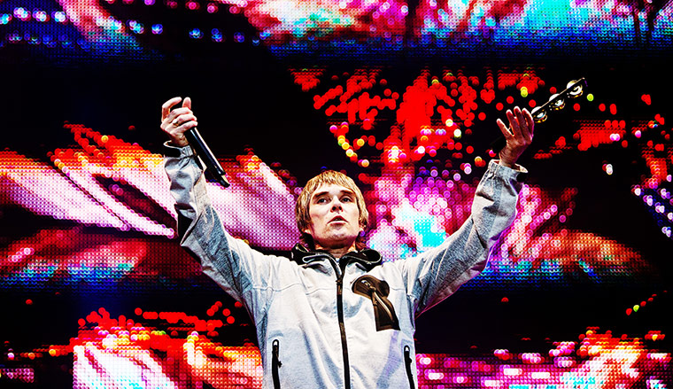 Hultsfred: the Stone Roses at Hultsfred music festival