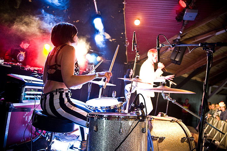 Hultsfred: Willy Moon at Hultsfred festival