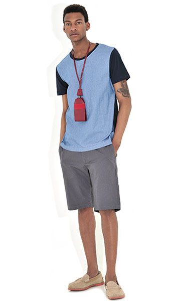 Line-up: men's shorts: T-shirt