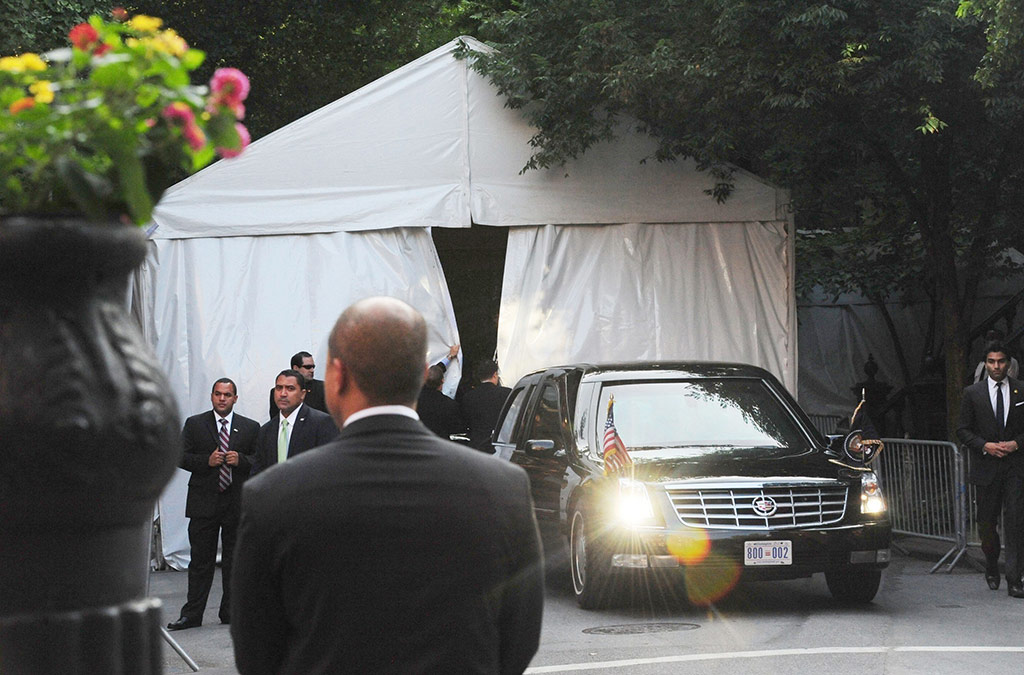 Obama Fundraiser Dinner, New York
