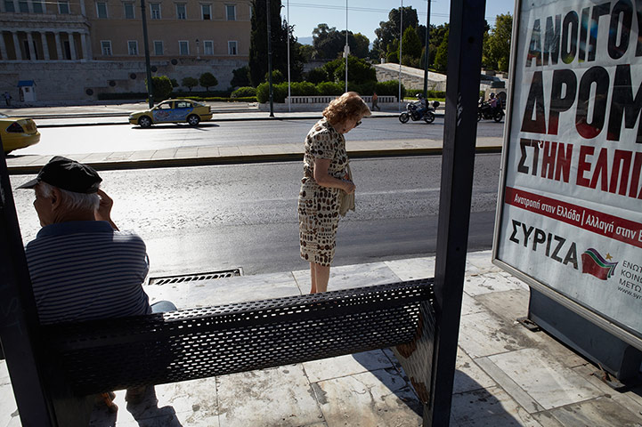 Andy Hall Athens:  Athens is experiencing a glut of political posters