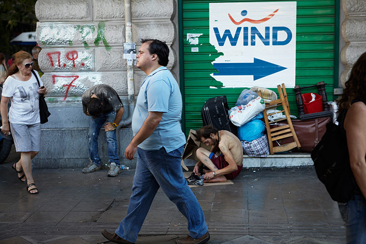 Andy Hall Athens: Downtown Athens is experiencing the effects of austerity