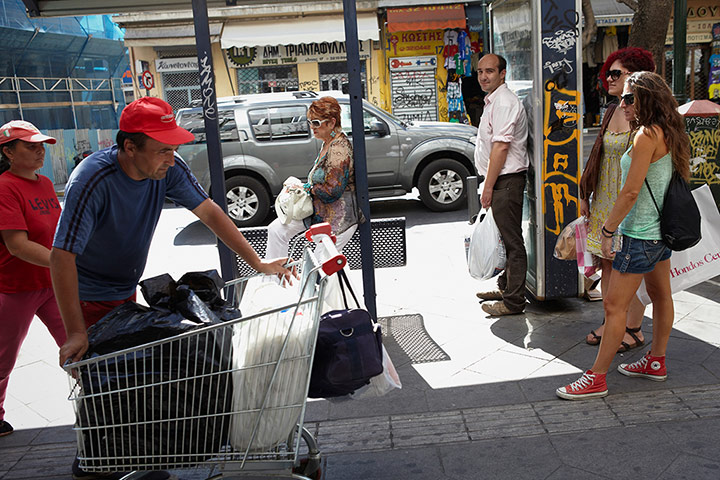 Andy Hall Athens: Downtown Athens is experiencing the effects of austerity