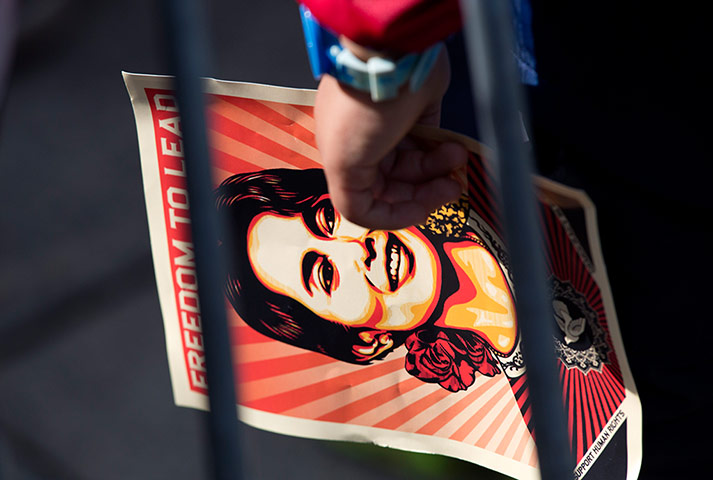 Aung San Suu Kyi: Aung San Suu Kyi in Norway