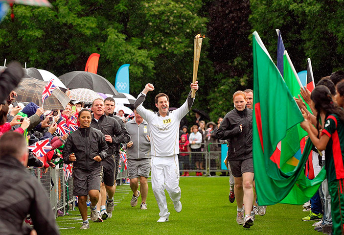 Olympic Torch: Day 29 - Olympic Torch Relay