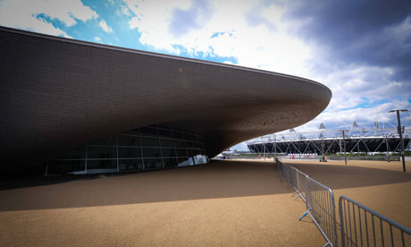 The aquatics centre