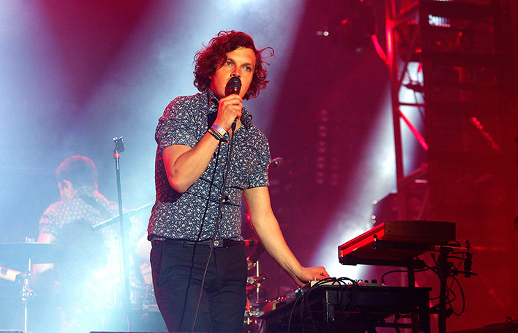 Lovebox: Ed Macfarlane of Friendly Fire performs on day two of Lovebox