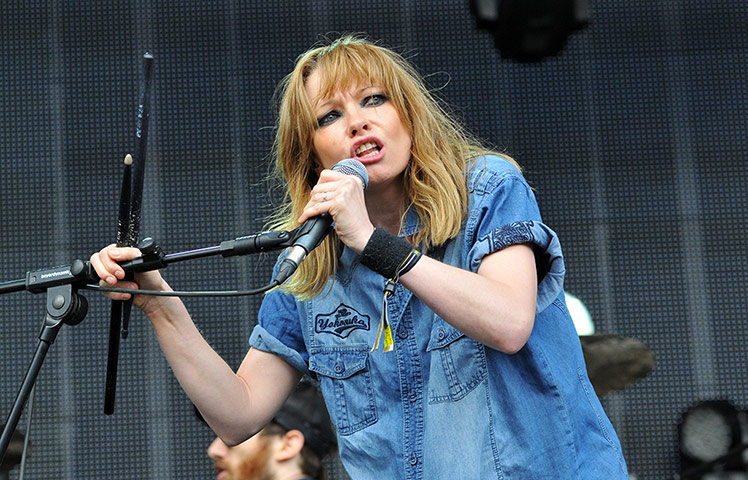 Lovebox: Dede WP of We Have Band performs day one of Lovebox