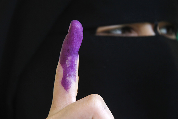 Egypt elections day 2: EDS-UNCROPPED VERSION OF MA860-- An Egyp