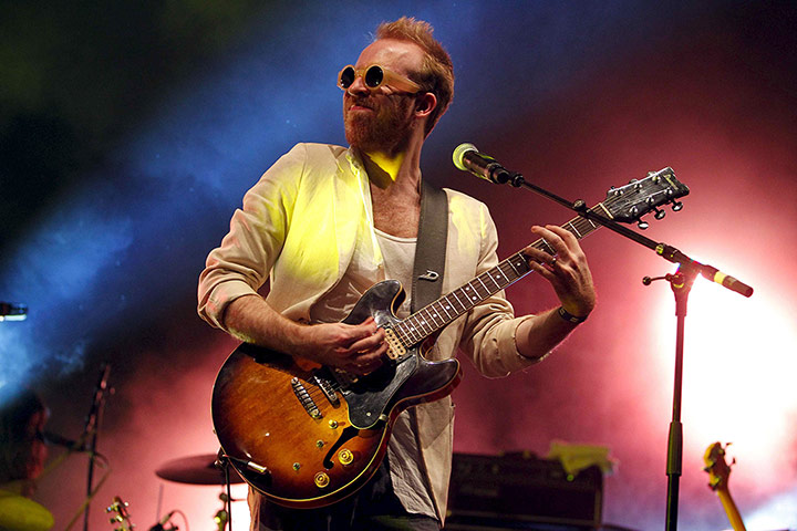 Week in music: Hot Chip's Al Doyle perfoms at Sonar festival in Barcelona, on 17 June