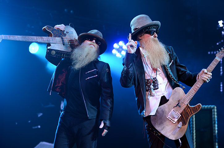 Week in music: ZZ Top perform at Hard Rock Live! in Hollywood on 12 June