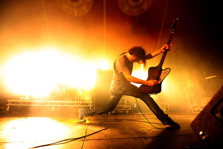 Week in music: Ash's Mark Hamilton on stage at Rock Ness Music festival in Inverness