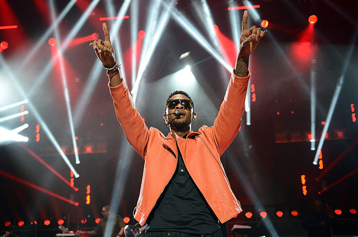Week in music: Usher performs in London on 11 June