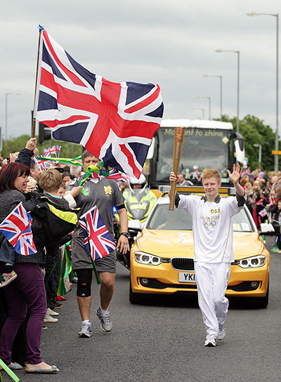 Olympic torch day 30 : Olympic torch day 30 