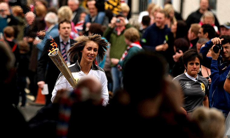 Olympic torch day 30 : Olympic torch day 30 