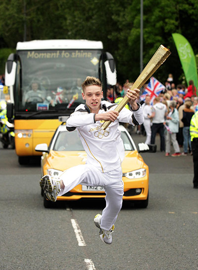 Olympic torch day 30 : Olympic torch day 30 