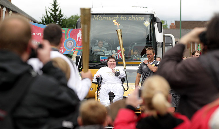 Olympic torch day 30 : Olympic torch day 30 