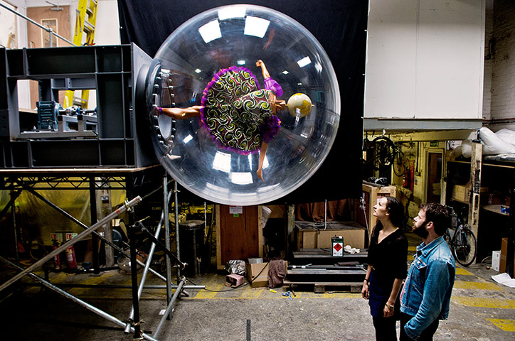 Picture desk live: Yinka Shonibare's new artwork