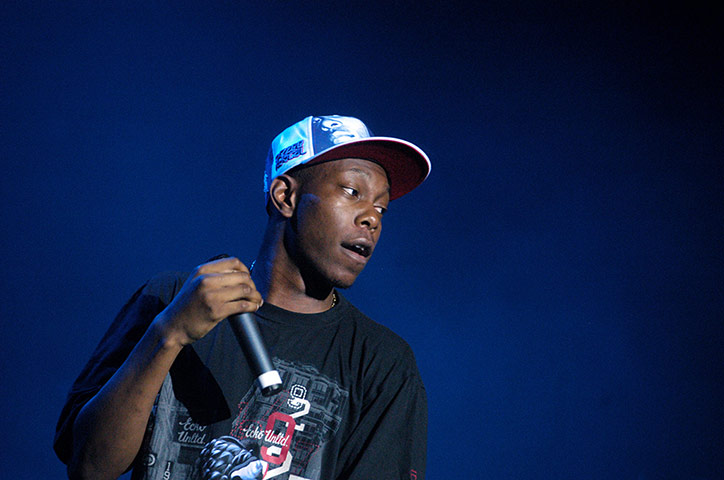 Dizzee Rascal: Dizzee performs in Glasgow, 2004