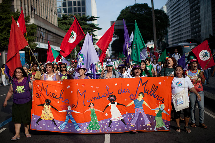 UN Rio+20: Women's World March