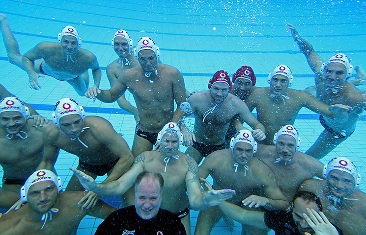 Picture desk live: Hungarian national water polo team