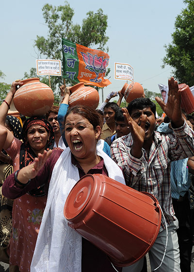 Picture desk live: Supporters of the Bharatiya Janata Party