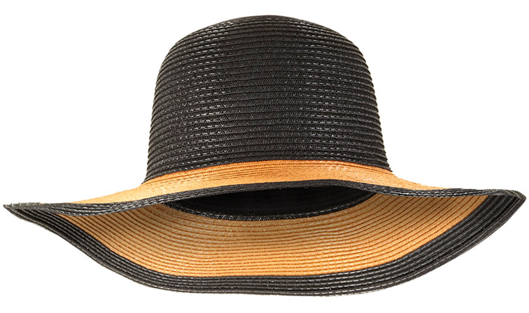 stylehats: Hat 7: Colour block floppy hat by Topshop
