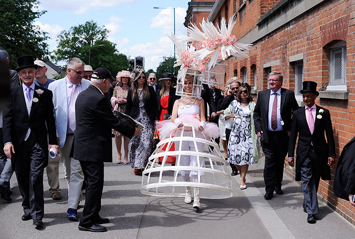 Frankel - TJ: Bird cage hat