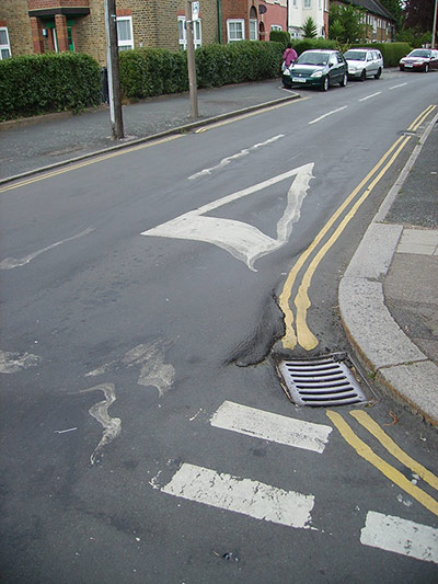 Your Pictures: Your Pictures - melt: The street outside our house an August heatwave