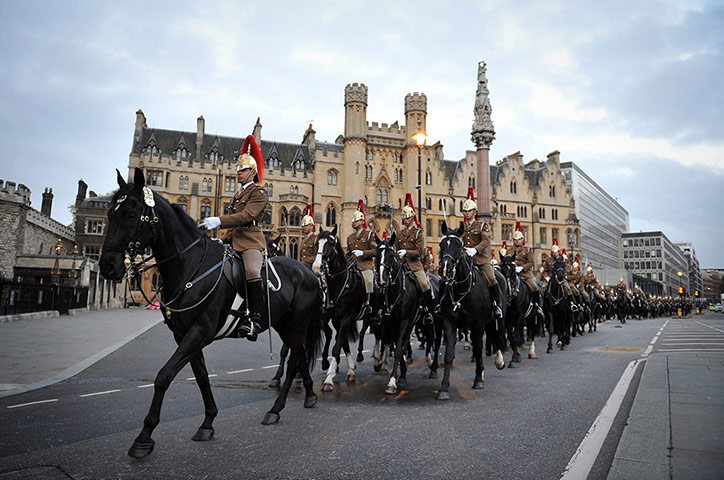 24 Hours: Queen's Diamond Jubilee carriage Procession rehearsal