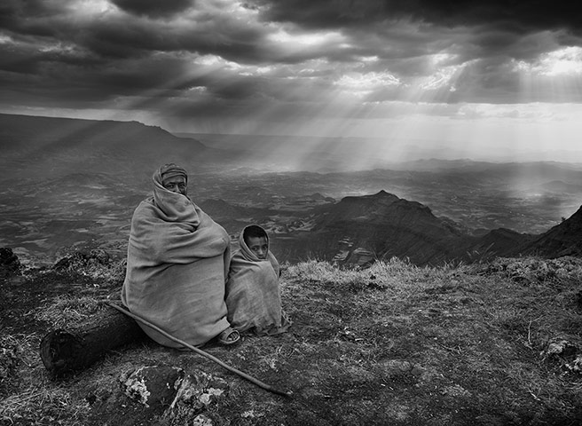 Sebastiao Salgado: Valley that stretches from Lalibela to Makina Lideta Maryan, Ethiopia, 2008