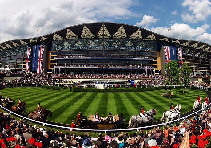 Picture desk live update: the main stand at Royal Ascot 