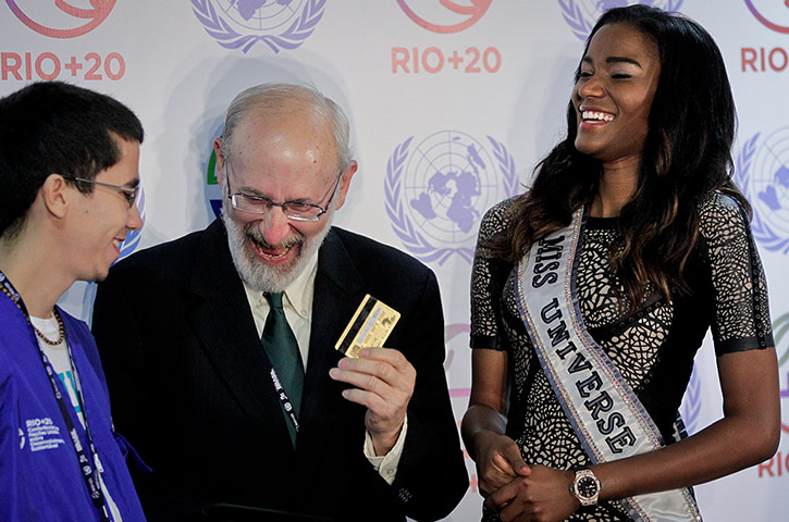 rio+20: Leila Lopez,  Dennis Garrity