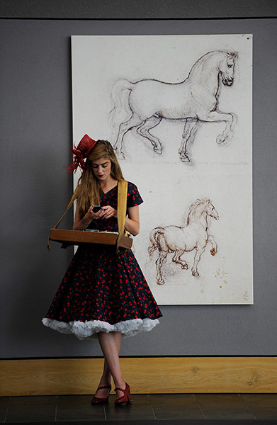 Day 2 Ascot 2: A cigar seller takes a break at Royal Ascot 2012 day two