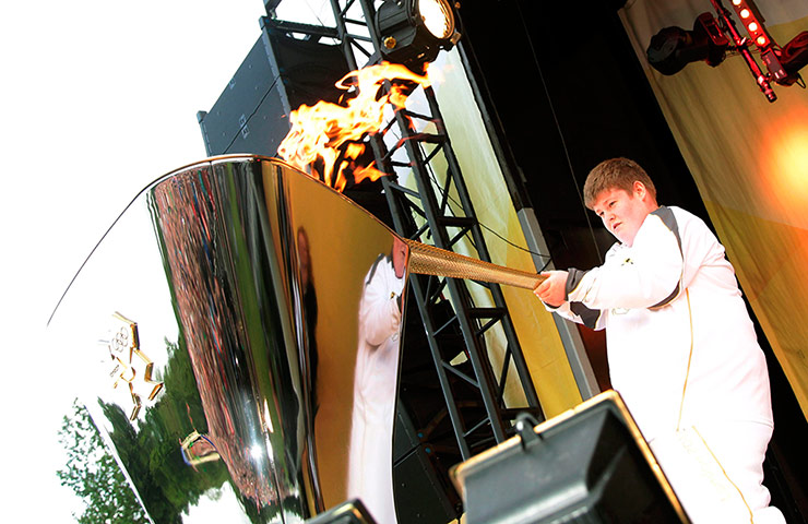 Olympic Torch: Day 33 - Olympic Torch Relay