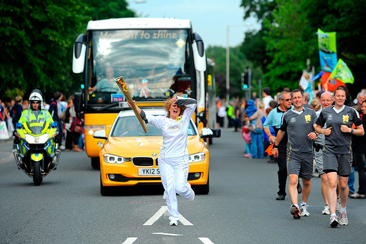 Olympic Torch: Day 33 - Olympic Torch Relay