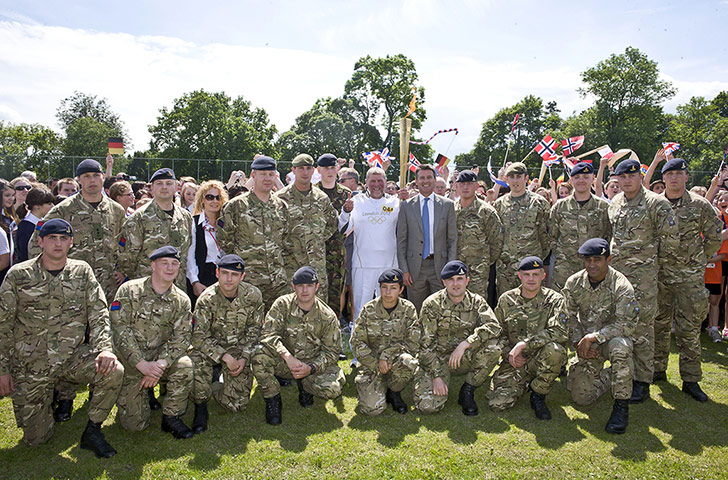 Olympic Torch: Day 33 - Olympic Torch Relay