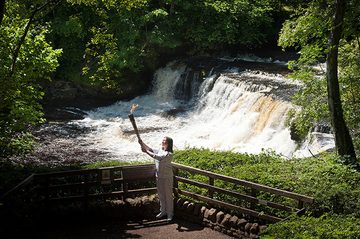 Olympic Torch: Day 33 - Olympic Torch Relay