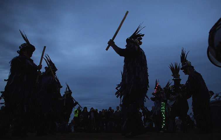 summer solstice: Morris dancers