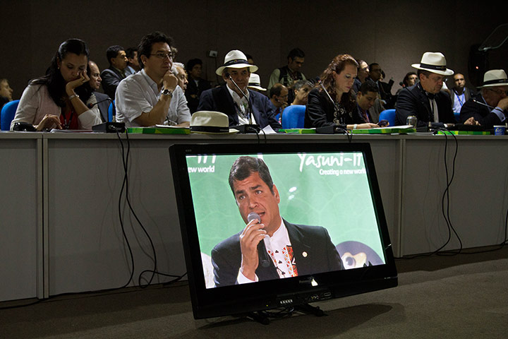 rio+20: Ecuador's President Rafael Correa