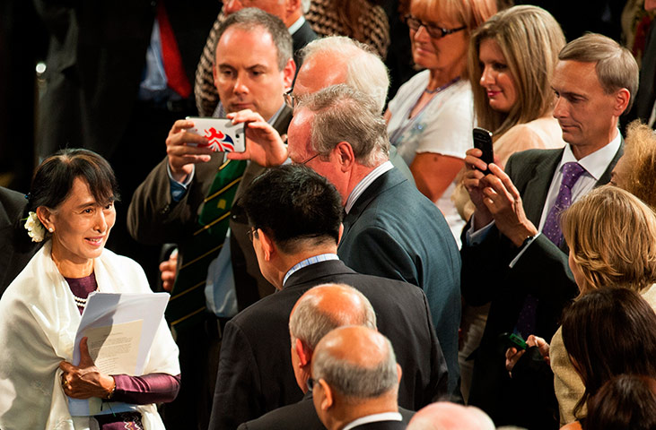 Aung San Suu Kyi Uk visit: Aung San Suu Kyi Uk visit