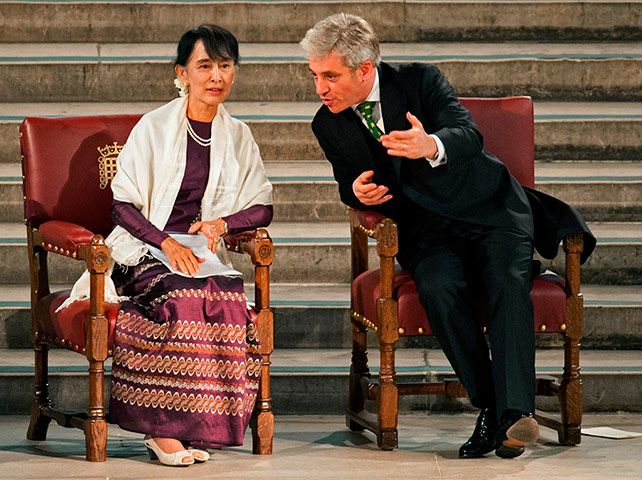 Aung San Suu Kyi Uk visit: Aung San Suu Kyi Uk visit