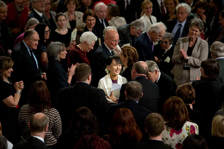 Aung San Suu Kyi Uk visit: Aung San Suu Kyi Uk visit