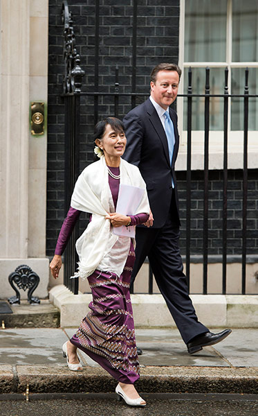 Aung San Suu Kyi Uk visit: Aung San Suu Kyi Uk visit