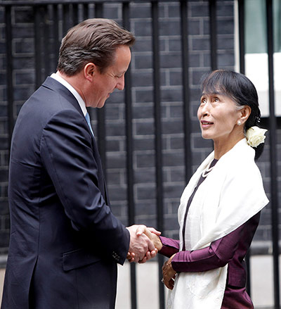 Aung San Suu Kyi Uk visit: Aung San Suu Kyi Uk visit